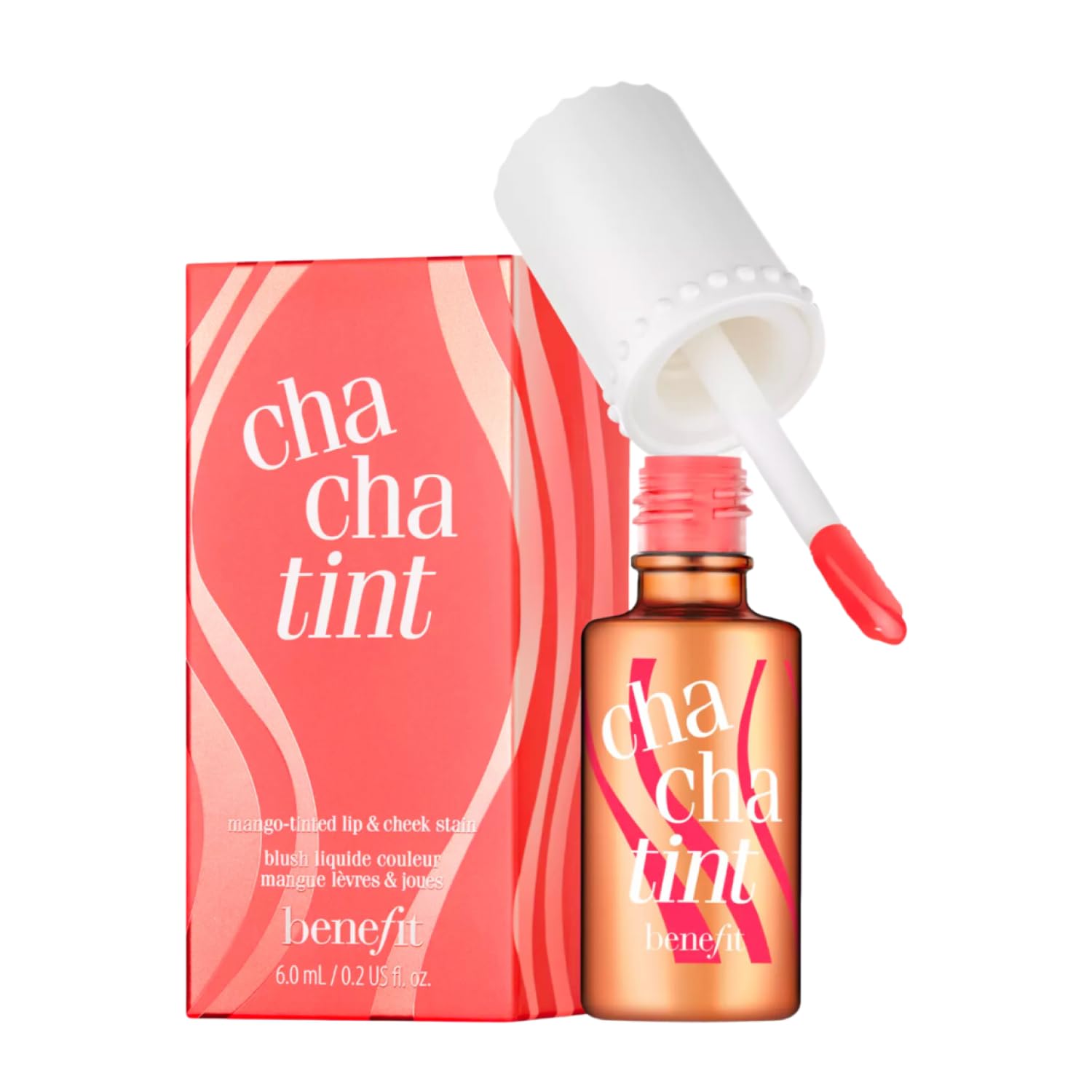 Benefit Cha Cha Tint Mango-Tinted Lip & Cheek Stain, 6 ml