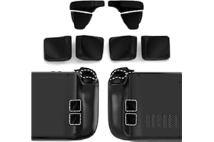 PlayVital Design for Steam Deck Back Buttons & Shoulder Buttons Trigger Enhancement Set, LR Increaser Trigger Grip + Back But