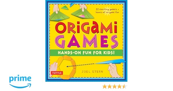 Origami Games Hands On Fun For Kids Origami Book With 22