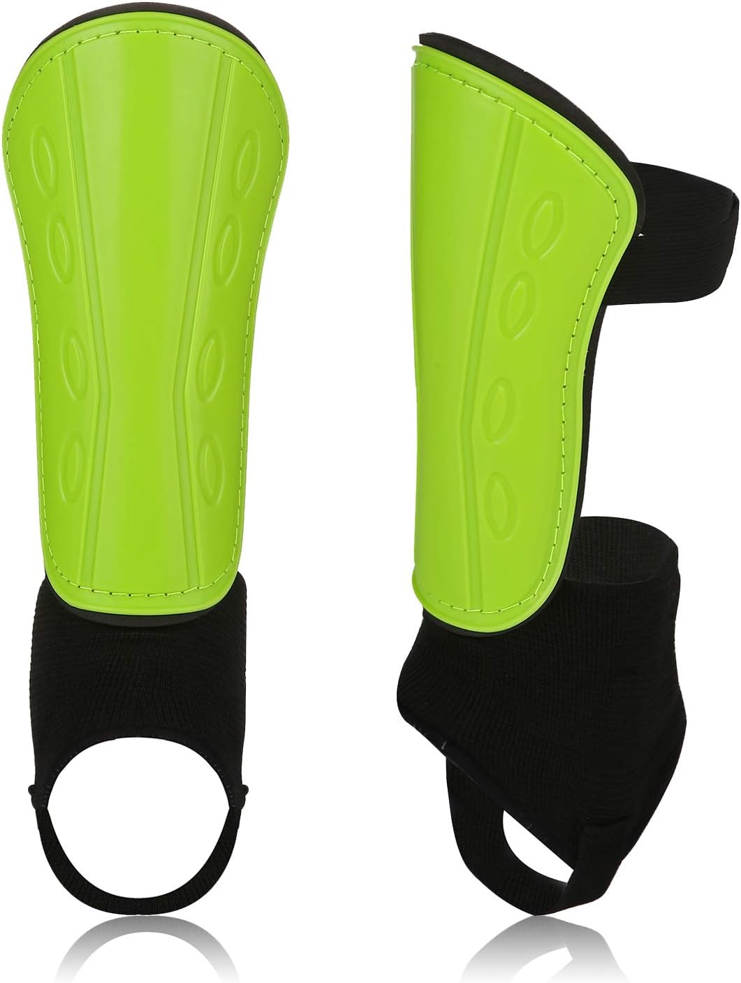 Antoyo Soccer Shin Guards, Slip and Slide Protective Soccer Gear for Toddler and Adults, Padded Shin Protection Equipment with Ankle Support and Adjustable Straps for Comprehensive Protection : Sports & Outdoors