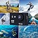 YELIN Action Camera 1080P Waterproof Sport Camera HD Camcorder Underwater Camera with 2 Inch LCD Screen/170 Wide Angle Lens/2 Rechargeable Batteries (Black)