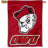 OWU Battling Bishops Double Sided House Flag