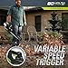 Greenworks 80V (125 MPH / 500 CFM / 75+ Compatible Tools) Cordless Axial Leaf Blower, Tool Only