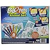 John-Adams-10049-BLO-pens-Activity-Set-Animals-Multi-1-Pack John Adams | BLOPENS® Animals Activity Set: Blow airbrush effects | Arts & crafts | Ages 4+ and | BLOPENS® Fantasy…