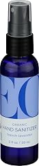 Hand Sanitizing Spray Organic Lavender EO 2 oz Liquid