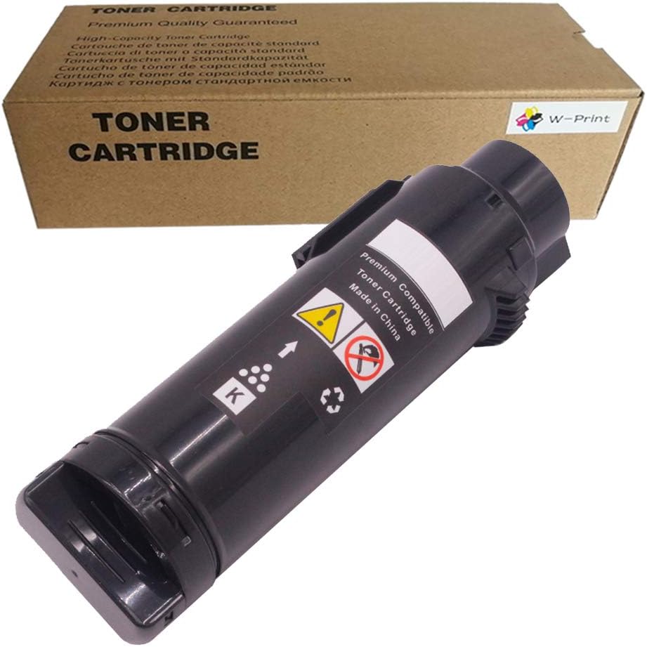 W-PRINT High Yield Compatible Toner for Dell 825cdw H825cdw 825 625cdw H625cdw H625 625 S2825cdn 2825 593-BBOW Black