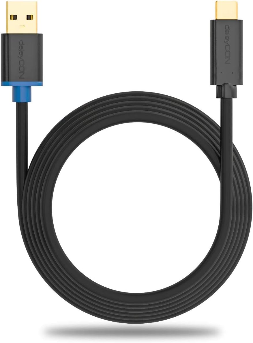 deleyCON 3.0m (9.84 ft.) USB-C 3.0 Charging Cable Fast Charging Cable USB 3.1 Gen 1 Type-C to USB A - Image 5