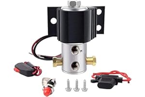 SPELAB Brake Line Lock Universal Launch Control Electric Solenoid Kit Hill Holder Black