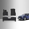 TOUGHPRO Floor Mats Accessories Set (Front Row + 2nd Row) for Mercedes Benz EQE 350 SUV EQE 350+ SUV EQE 500 SUV All Weather Heavy Duty (Made in USA) Black Rubber 2023 2024 2025