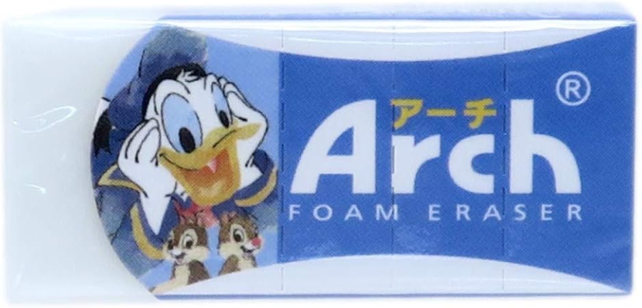 Amazon Co Jp ドナルド チップ デール 消しゴム Arch アーチミニケシゴム 19年新入学 ディズニー 文房具 オフィス用品
