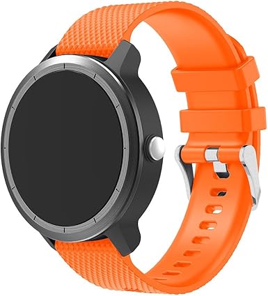 SongNi for Garmin Vivoactive 3/Vivomove/Vivomove HR Watch Correa,Soft Silicone Sport Replacement Strap Correa for Garmin Vivoactive ...