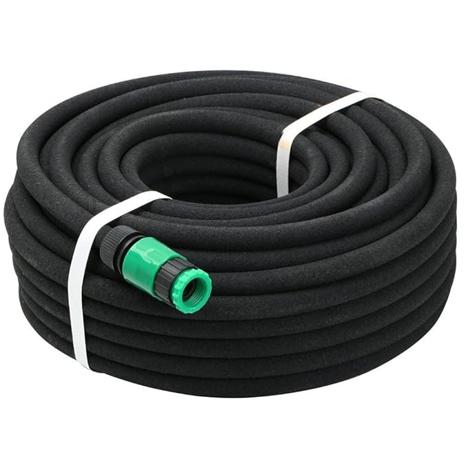 Yaheetech 50m Perlschlauch Tropfschlauch Bewässerung 1/2' inkl. Verbindungsstücke (50 m)