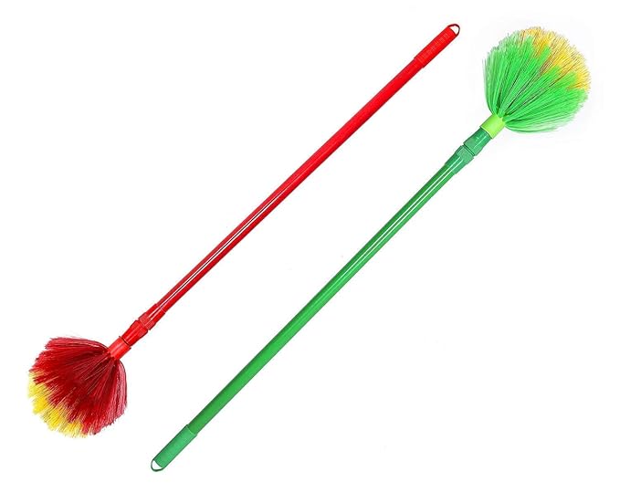 ZADOO Creation COB Web Broom Round (Random Color)