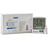 McKesson Fridge Freezer Thermometer, Single-Probe, Max/Min, 1 ct | Datalogging Refrigerator / Freezer Thermometer with Alarm,For Refrigerators and Freezers