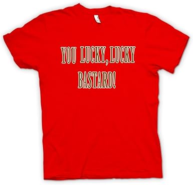 T Shirt Femme You Lucky Bastard La Vie De Brian Citation 36 S Rouge Amazon Fr Vetements Et Accessoires