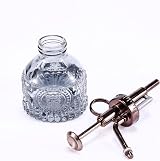 Eidoct Glass Plant Mister Spray Bottle Gray Bronze Top 7 Oz 6.5” view 3