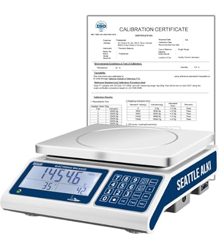 Amazon.com: Ohaus RC31P30 Ranger 3000 Count Bench Scale, 30 kg