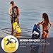 Luck route Dry Bag - Waterproof Backpack for Kayaking, Boating and Fishing - Quick-Access Outer Pocket & 500D Tear Resistance PVC