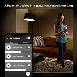 Philips Hue White A19 Single LED Bulb Works with