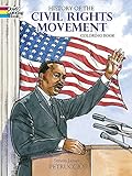 History of the Civil Rights Movement Coloring Book (Dover History Coloring Book)