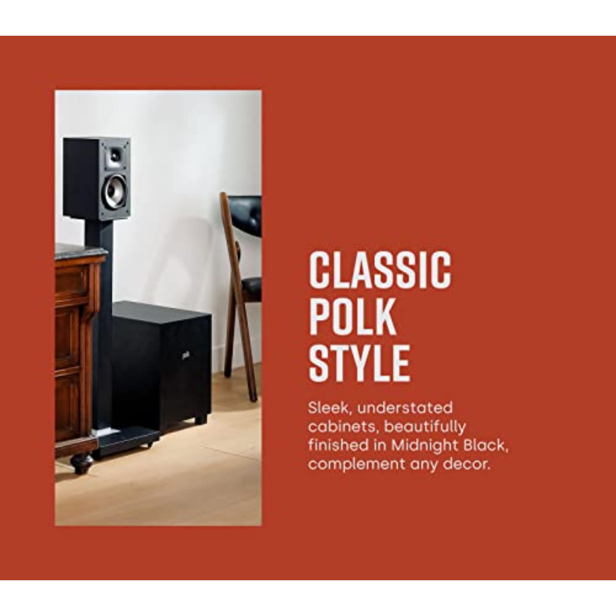 Polk Monitor XT10 Home Subwoofer, 10