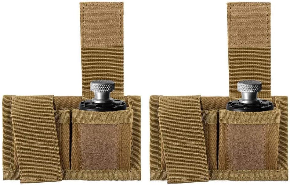 2 Speedloader Pouch Case Holder Nylon Tactical Double Speedloader