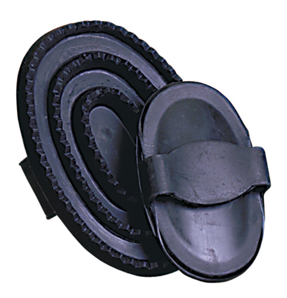 Weaver Leather Large Rubber Curry Comb, Black