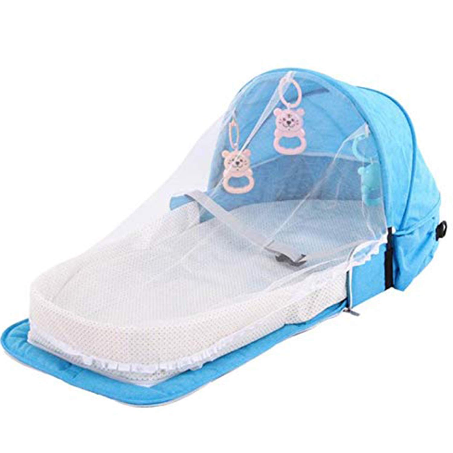 travel bassinet with mosquito net