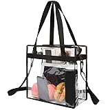 BAGAIL Clear Bags Stadium Approved Clear Tote Bag