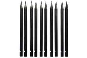 Fixinus 100 Pieces Universal Black Stick Spudger Opening Pry Tool Kit for iPhone Mobile Phone iPad Tablets Macbook Laptop PC Repair