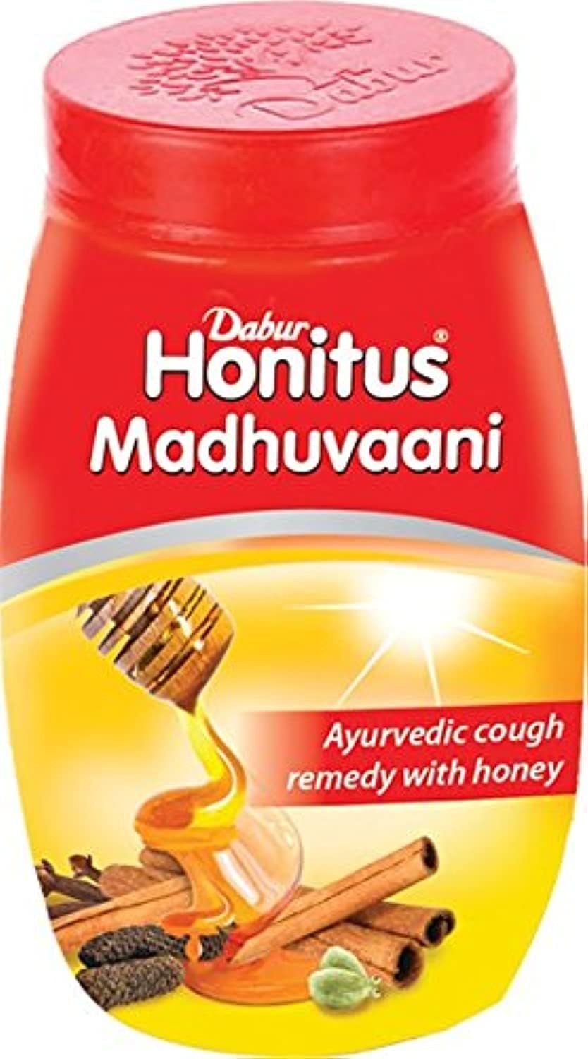 Madhuvaani Ayurvedic Cough Remedy with Honey 150g Relief from Cough & Cold Sore throat