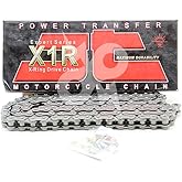 JT Chain JTC520X1R118DL (520 Series) Black Steel 118 Link Heavy Duty X-Ring Chain with Connecting Link