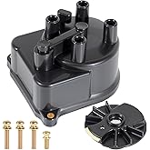 30102P54006 Ignition Distributor Cap and Rotor Kit Set with 30103P08003 | Compatible with Honda Accord 1998-2002 CR-V 1997-2001 Civic 1992-2000 Civic del Sol 1994-1997 Acu-ra Integra 1992-2001