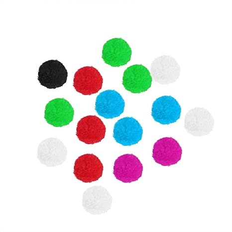 UEETEK 160PCS 3.5CM Juguetes para gatos Clasificado Pelotas de ...