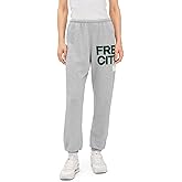 FREECITY Women's Large Heather Sweatpants