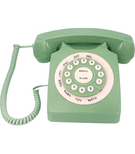 Amazon.com: Wild Wood 746 Rotary Design Retro Landline