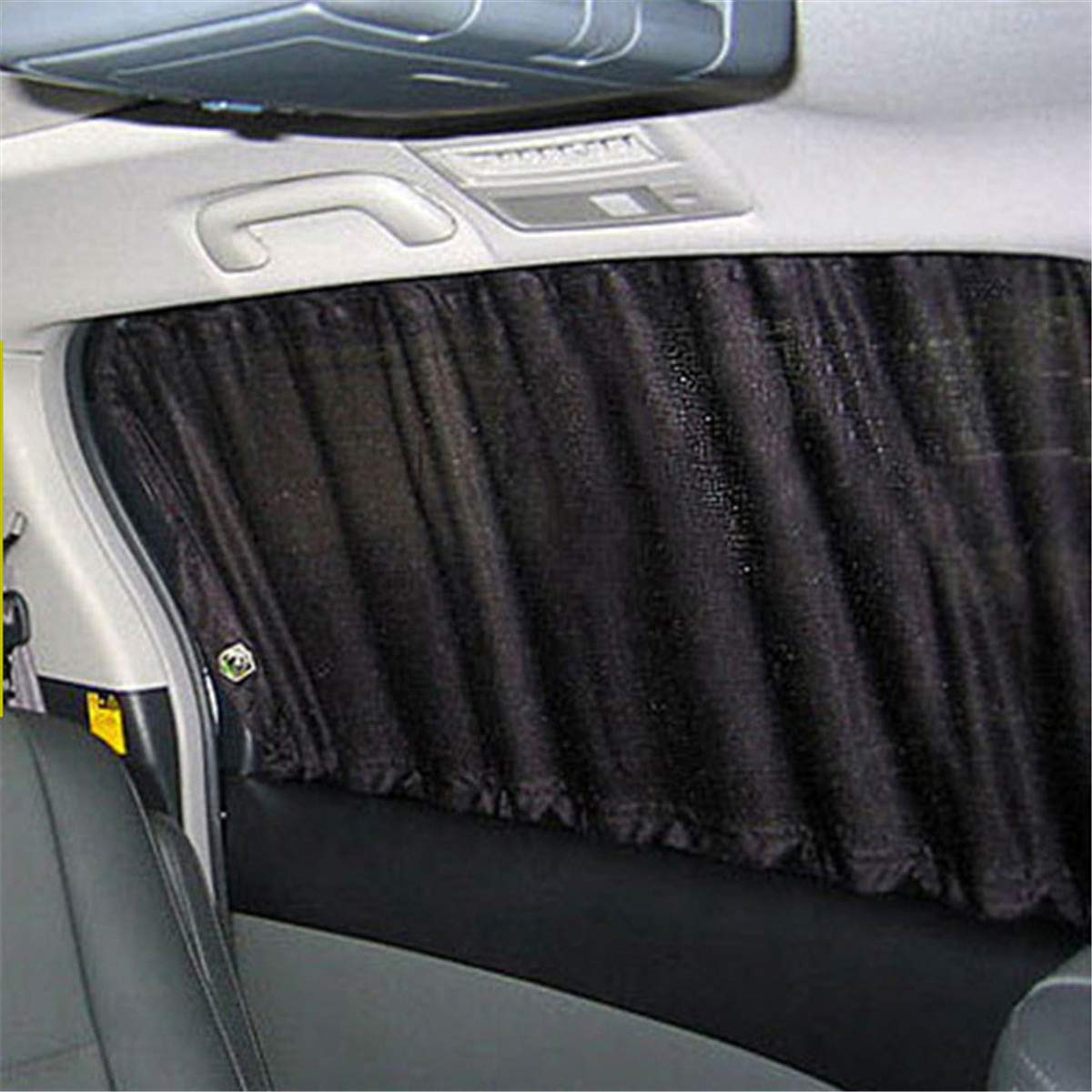2 Pack Car Curtains Window Shades Uv Protection Auto Privacy Shade