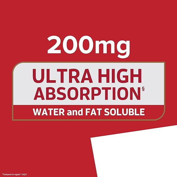 QUNOL COQ10 200MG SOFTGELS, ULTRA COQ10 – ULTRA HIGH ABSORPTION COENZYME Q10 SUPPLEMENTS – ANTIOXIDANT SUPPLEMENT FOR VASCULAR AND HEART HEALTH & ENERGY PRODUCTION – 2 MONTH SUPPLY – 60 COUNT