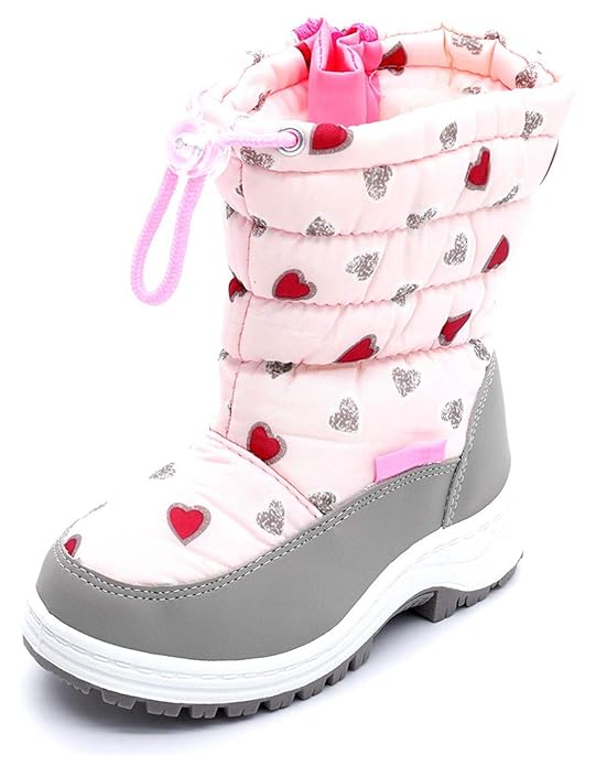 Girl Snow Boots for Girls Toddler Little Kid Size Cold Weather Winter
