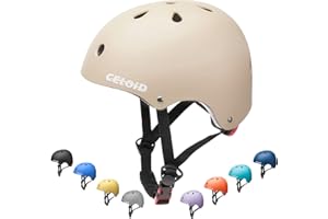 CELOID Kids Bike Helmet,Toddler Skateboard Helmets for Ages 5-8-14-16 Years Boys Girls,Adjustable Multi-Sport Bicycle Skatebo