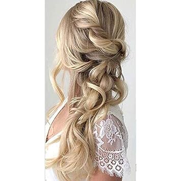 Amazon Com Moresoo 14 Inch Human Hair Clip In Extensions For