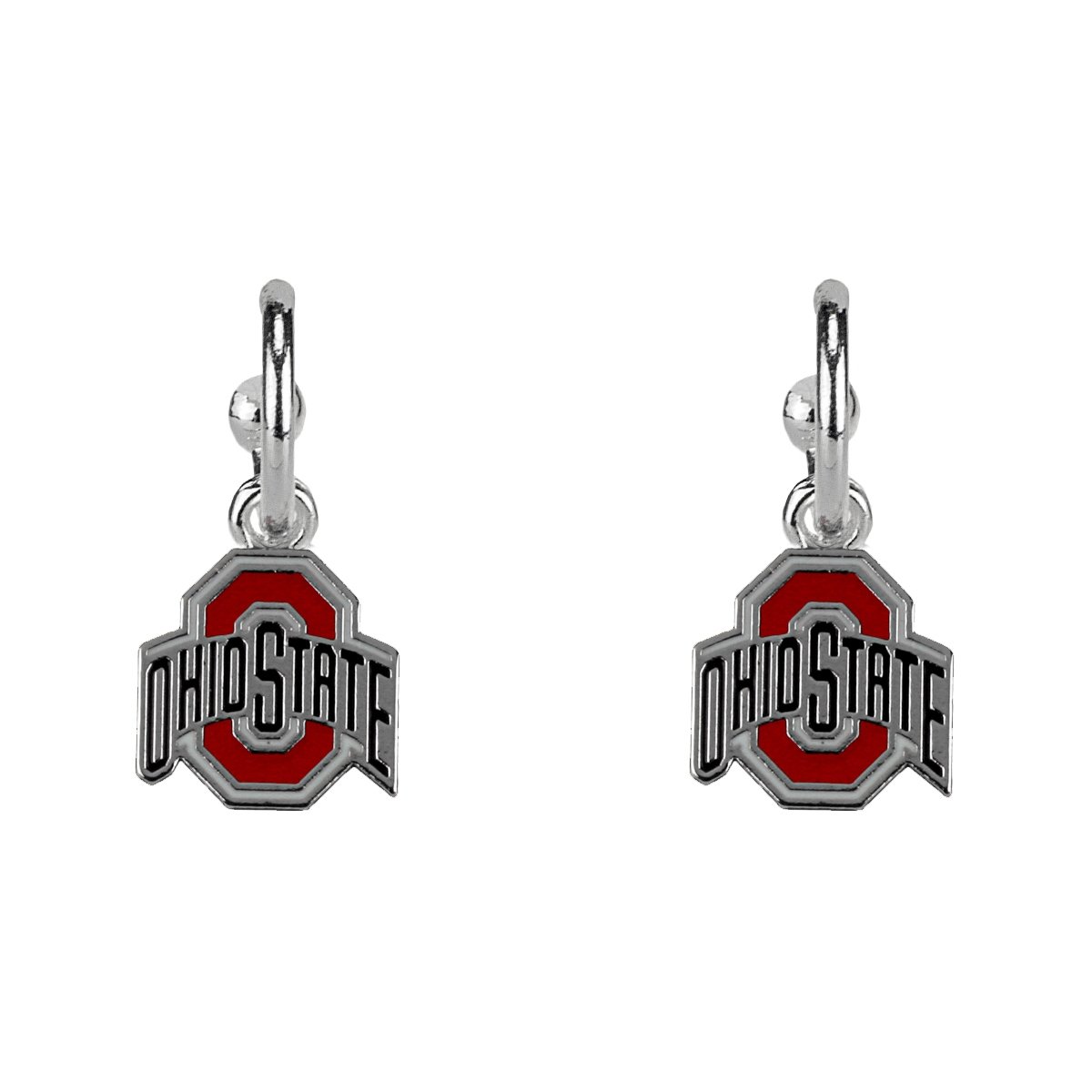 SANDOL Ohio State Dangle Logo Earrings