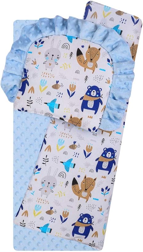 pram cover sets blue