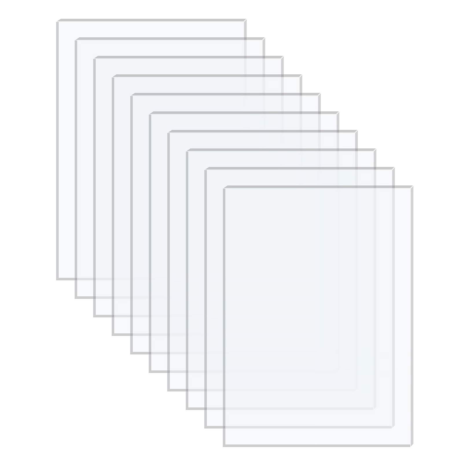 Langaelex 10 Pack of Acrylic Sheets