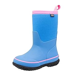 MCIKCC Kids Waterproof Rain Boots,Classic Snow Mud