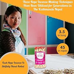 Set of 3 Tibetan Rope Incense -APPR 135 in Ropes