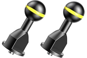 Sea frogs 2PCS Scuba Diving Stabilizer Adapter for Clamp Lighting System CNC Aluminum Alloy Photography Camera Accessories 1/4"-20 Thread