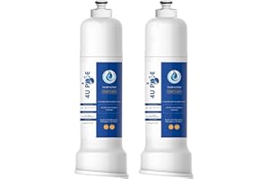 4U PURE Replacement for ICE2, F2WC9I1, FILTER 9, W10565350, P6RFWG2K, PS8759230 W10480323, Ice Maker Filter, Used in 50 Ib Ice Maker Machines - Pack of 2