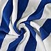 Tamengi 100% Cotton Beach Towel, Pool Towel Dark Blue Striped (30