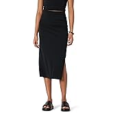 Amazon Essentials Women's Slim-Fit Ruched Matte Jersey Skirt (Top Sold Separately)